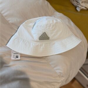 Adidas White Bucket Hat
